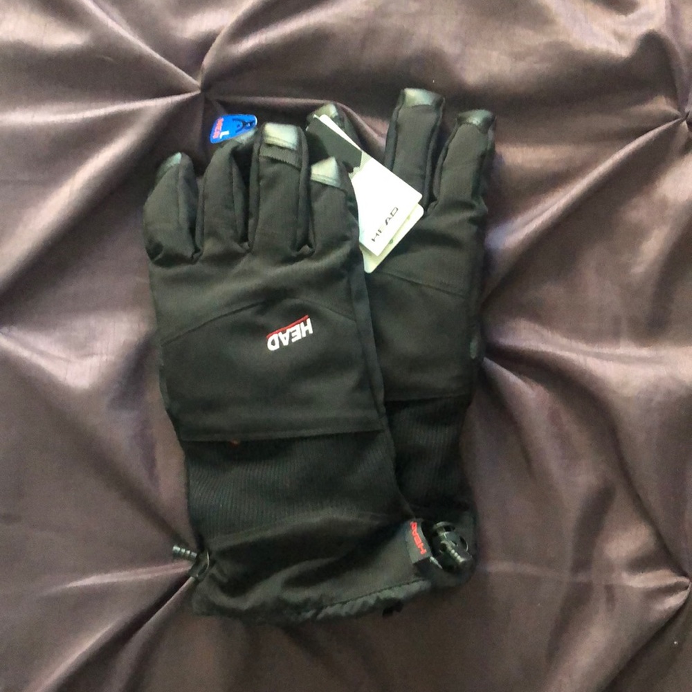 Black Ski Gloves